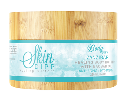 Skin Dipp Healing Butters - Body Dipp Body Butter- Zanzibar